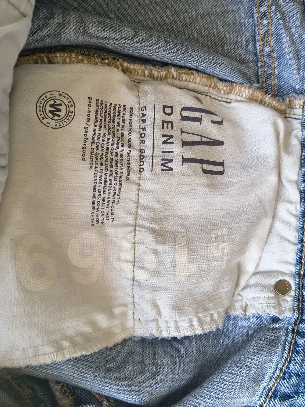 2 Pair Midrise Denim Shorts Jeans